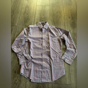 Neiman Marcus Men's Multicolor Striped Shirt